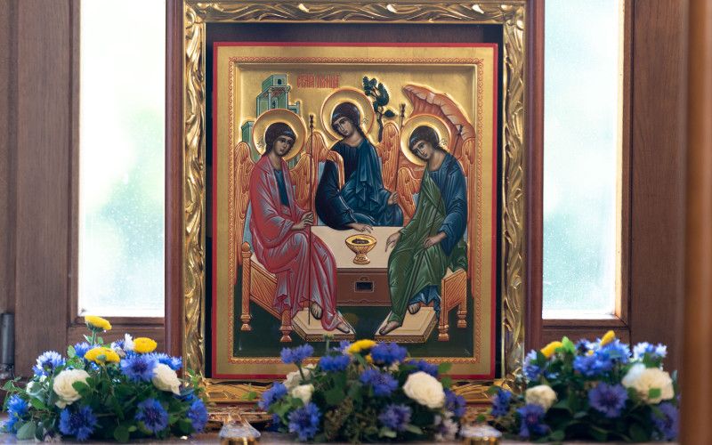 Архиерейское служение в День Святого Духа