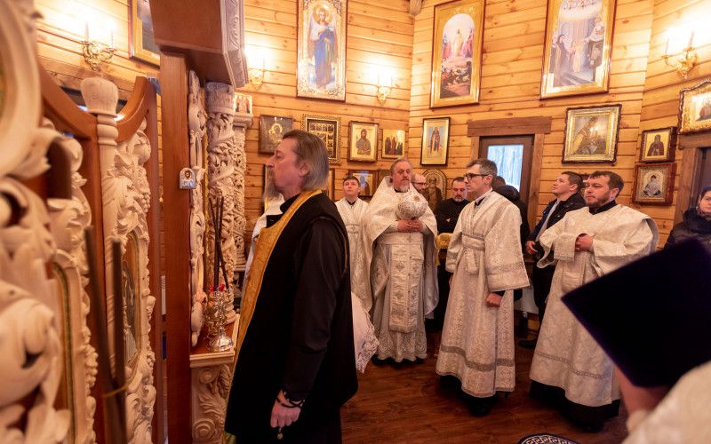 Архиерейское служение в праздник обрезания Господня