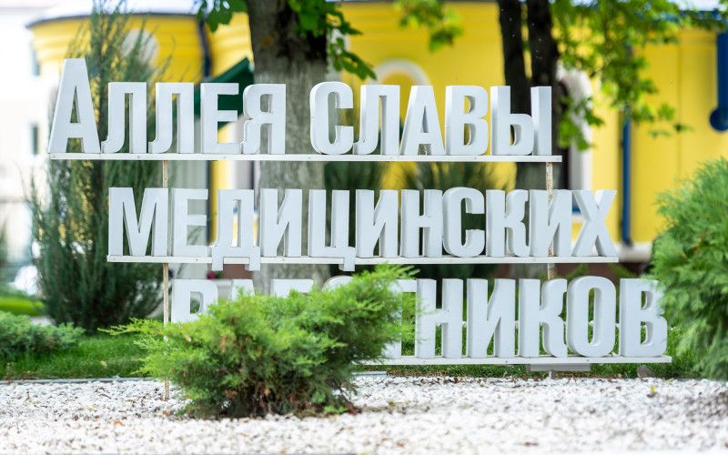 Белгородскую областную Аллею Славы медработников дополнили 12 имён