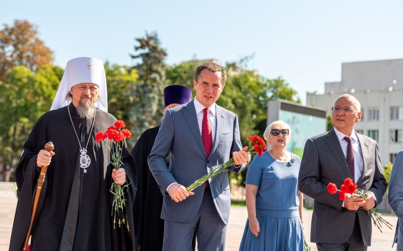 78-ю годовщину освобождения от немецко-фашистских захватчиков отметили в Белгороде