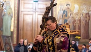 Архиерейское служение в канун Недели 3-й Великого поста