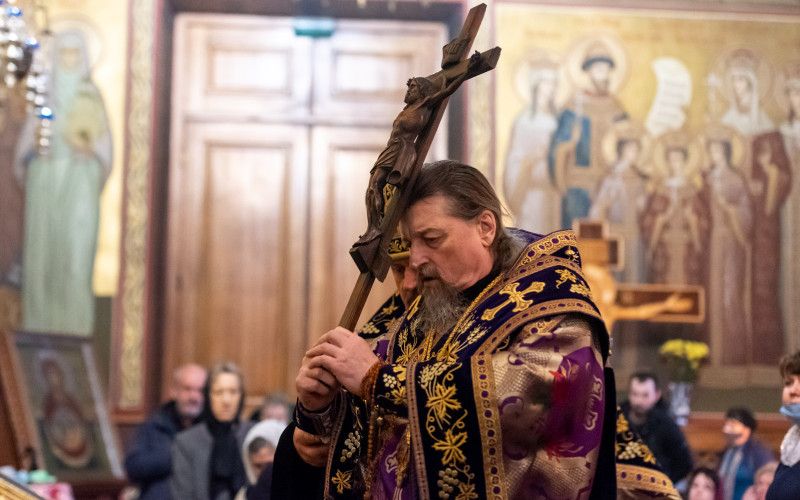 Архиерейское служение в канун Недели 3-й Великого поста