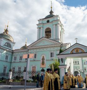 Иоасафовские торжества. День первый