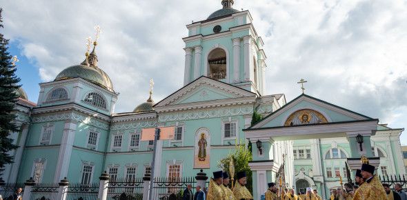 Иоасафовские торжества. День первый