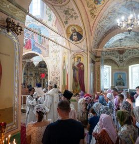 Архиерейское служение в Неделю 12-ю по Пятидесятнице