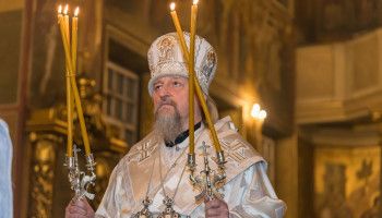 Митрополит Иоанн поздравляет верующих с праздником Вознесения Господня
