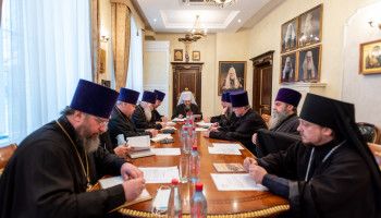 Первое в 2021 году заседание Епархиального Совета прошло в Белгороде