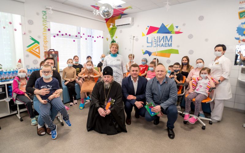 В рождественские дни митрополит Иоанн поздравил детей