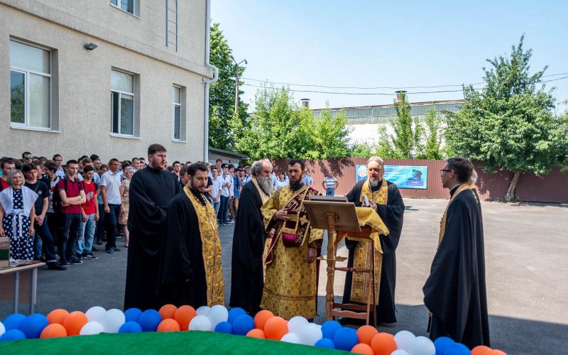 В Белгородском машиностроительном техникуме освящена молельная комната