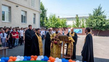 В Белгородском машиностроительном техникуме освящена молельная комната