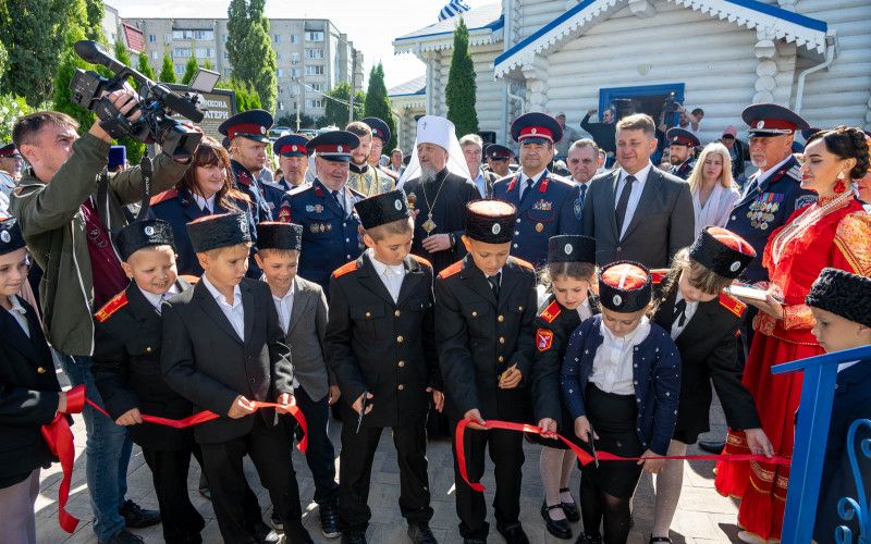 В Белгороде отметили 5-летие освящения главного казачьего храма и открыли объединённый штаб казачества