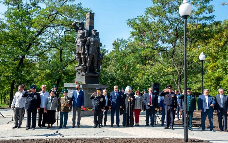 В Белгороде появился монумент «Пограничникам всех поколений»