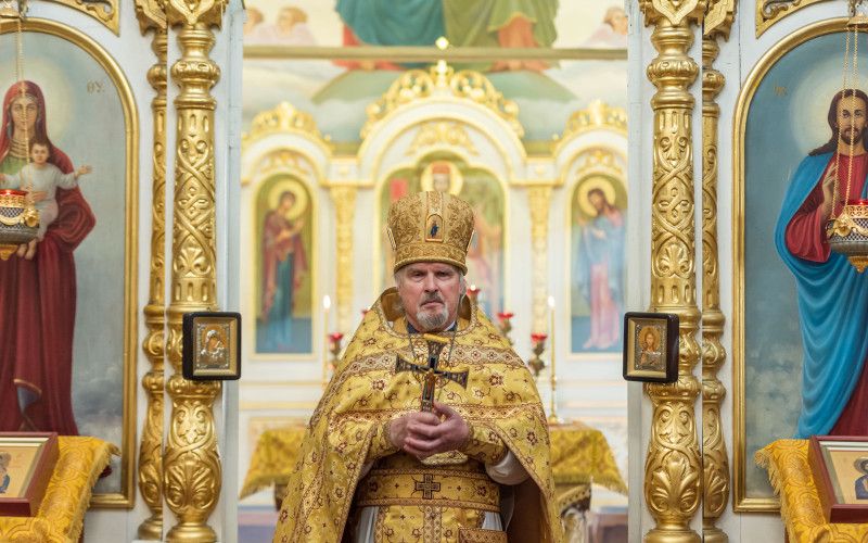 Протоиерей Леонид Константинов отметил свое 75-летие