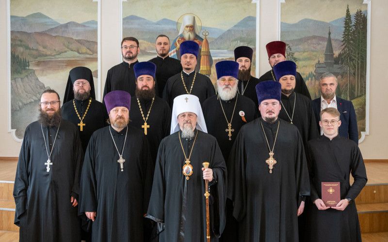 В Белгородской семинарии состоялся юбилейный 25-й выпуск