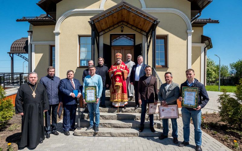 С селе Крутой Лог освящен храм в честь Рождества Христова