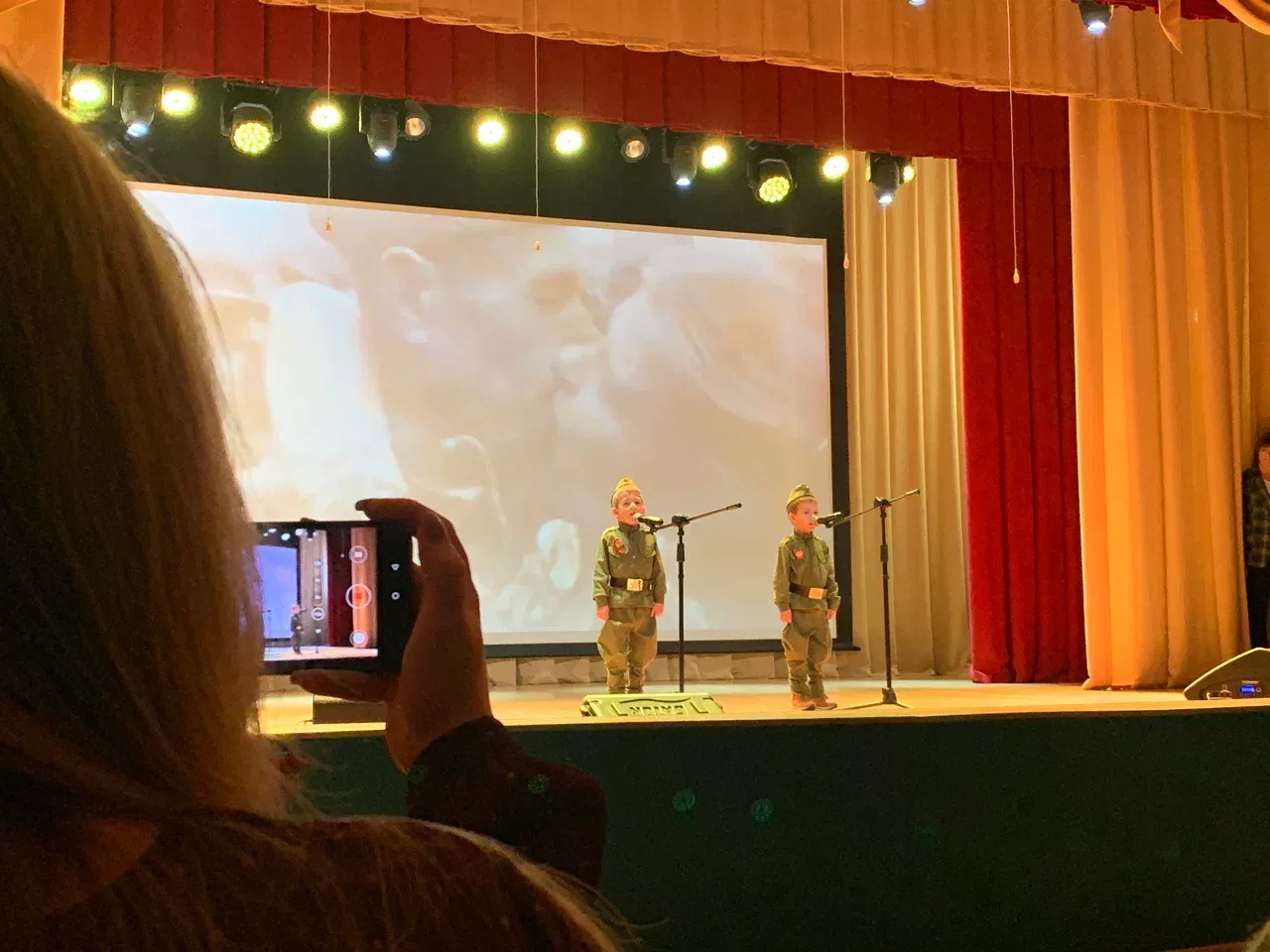 Концерт для детей войны в селе Таврово