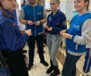 Скауты отряда им. Цесаревича Алексия приняли участие в торжествах посвященных Всемирному дню православной молодежи.