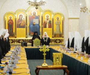 Митрополит Иоанн принял участие в совместном заседании Священного Синода и Высшего Церковного Совета Русской Православной Церкви