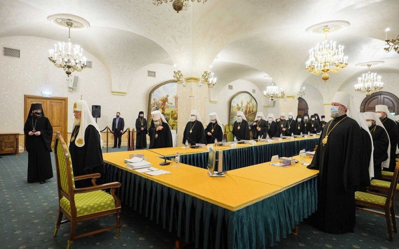 Митрополит Иоанн принял участие в совместном заседании Священного Синода и Высшего Церковного Совета Русской Православной Церкви