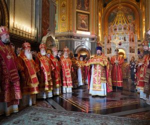 Митрополит Иоанн поздравил Святейшего Патриарха Кирилла с днем тезоименитства