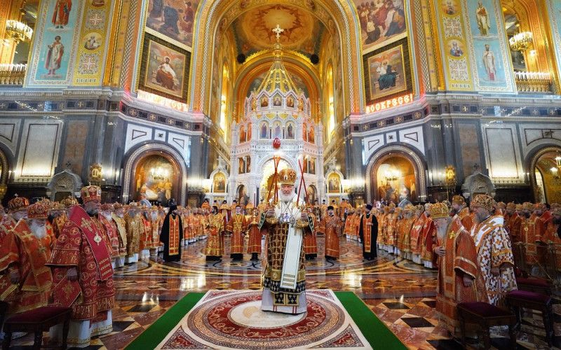Митрополит Иоанн поздравил Святейшего Патриарха Кирилла с днем тезоименитства