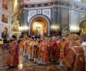 Митрополит Иоанн поздравил Святейшего Патриарха Кирилла с днем тезоименитства