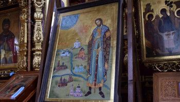 Старооскольская икона святого князя Александра Невского