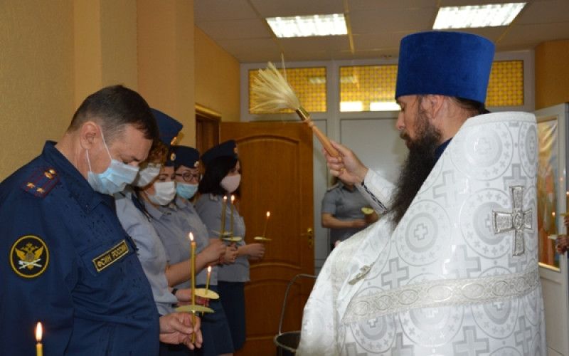 В Управлении ФСИН по Белгородской области, открылась молитвенная комната РПЦ