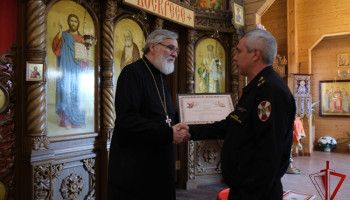 Белгородские росгвардейцы почтили память святого князя Владимира – небесного покровителя войск правопорядка