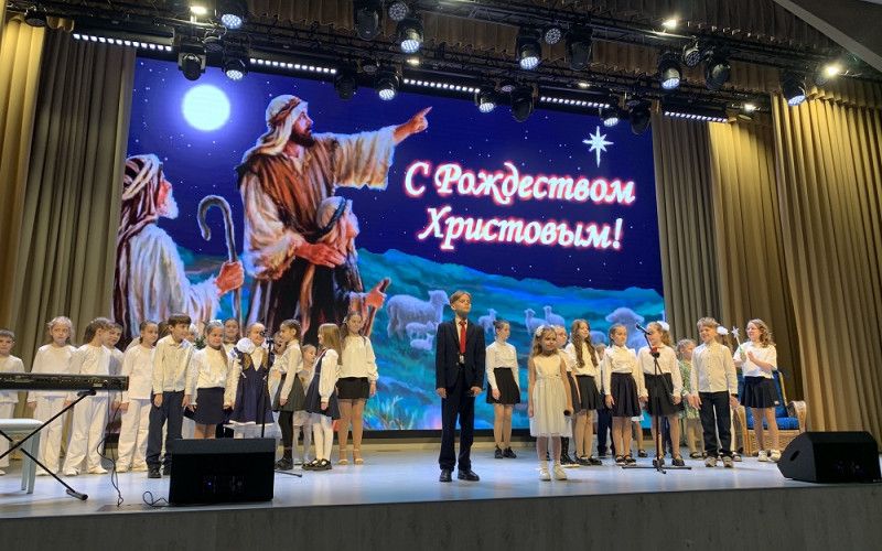Детский Рождественский Фестиваль прошёл в Таврово на Святках