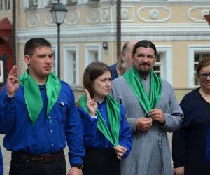 Скауты Белгородской дружины дали Торжественное обещание в Москве!