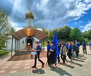 Георгиевский парад скаутов Белгородской дружины Братства Православных следопытов
