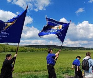 Георгиевский парад скаутов Белгородской дружины Братства Православных следопытов