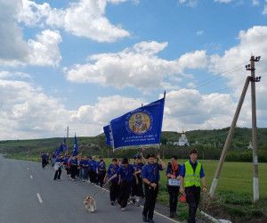 Георгиевский парад скаутов Белгородской дружины Братства Православных следопытов