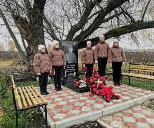 Захоронение воина Великой Отечественной Войны благоустроено в Новом Осколе