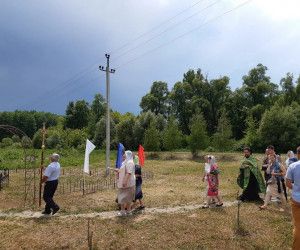 Крестный ход в селе Мазикино