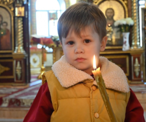 Благодатный огонь доставлен на Чернянскую землю