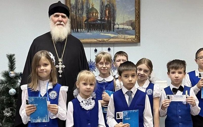 В школе № 40 прошли рождественские встречи