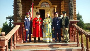 В праздник Покрова состоялось освящение штандарта