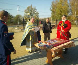 В праздник Покрова состоялось освящение штандарта