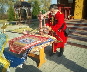 В праздник Покрова состоялось освящение штандарта