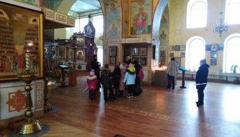 Новооскольские школьники посетили Успенский собор