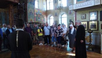 Паломники прибыли в Успенский собор Нового Оскола