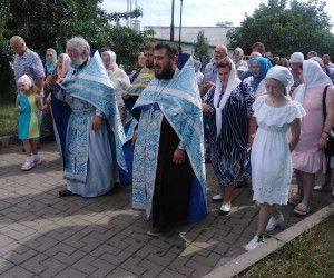Престольный праздник отметил главный храм Нового Оскола