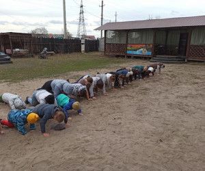 Весенний поход скаутов в Новом Осколе.