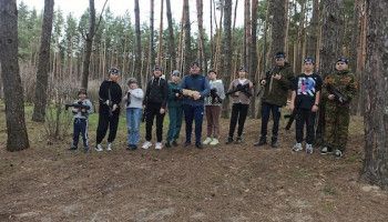 Весенний поход скаутов в Новом Осколе.