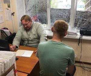 Благочинный тюремных храмов посетил Уголовно-исполнительную инспекцию