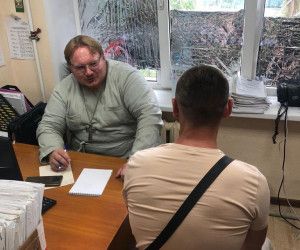 Благочинный тюремных храмов посетил Уголовно-исполнительную инспекцию