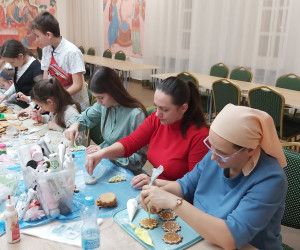 в Белгороде прошла рождественская встреча с обществом "Тепло души" и подопечными детьми сестричества милосердия