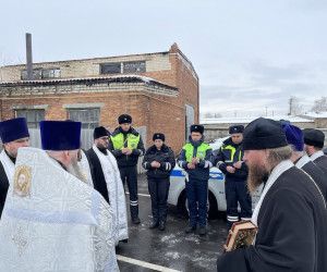 Лития в память о жертвах ДТП совершена на территории Новооскольского УГИБДД
